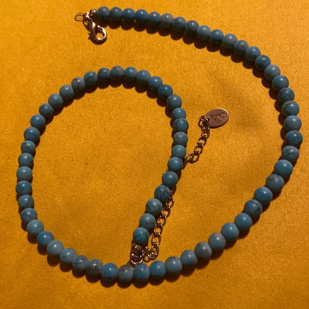 Turquoise icing choker